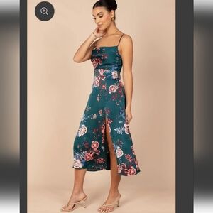 Petal & Pup Alejandro Cowl Neck Mididress